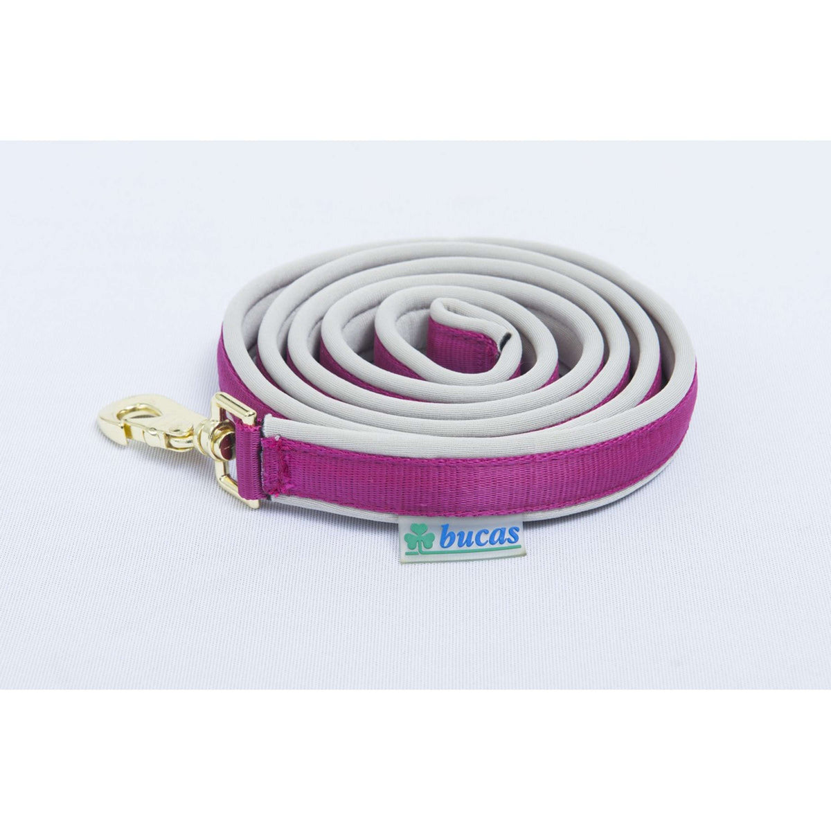 Bucas Lead Rein Dublin Padded Bacca/Argento