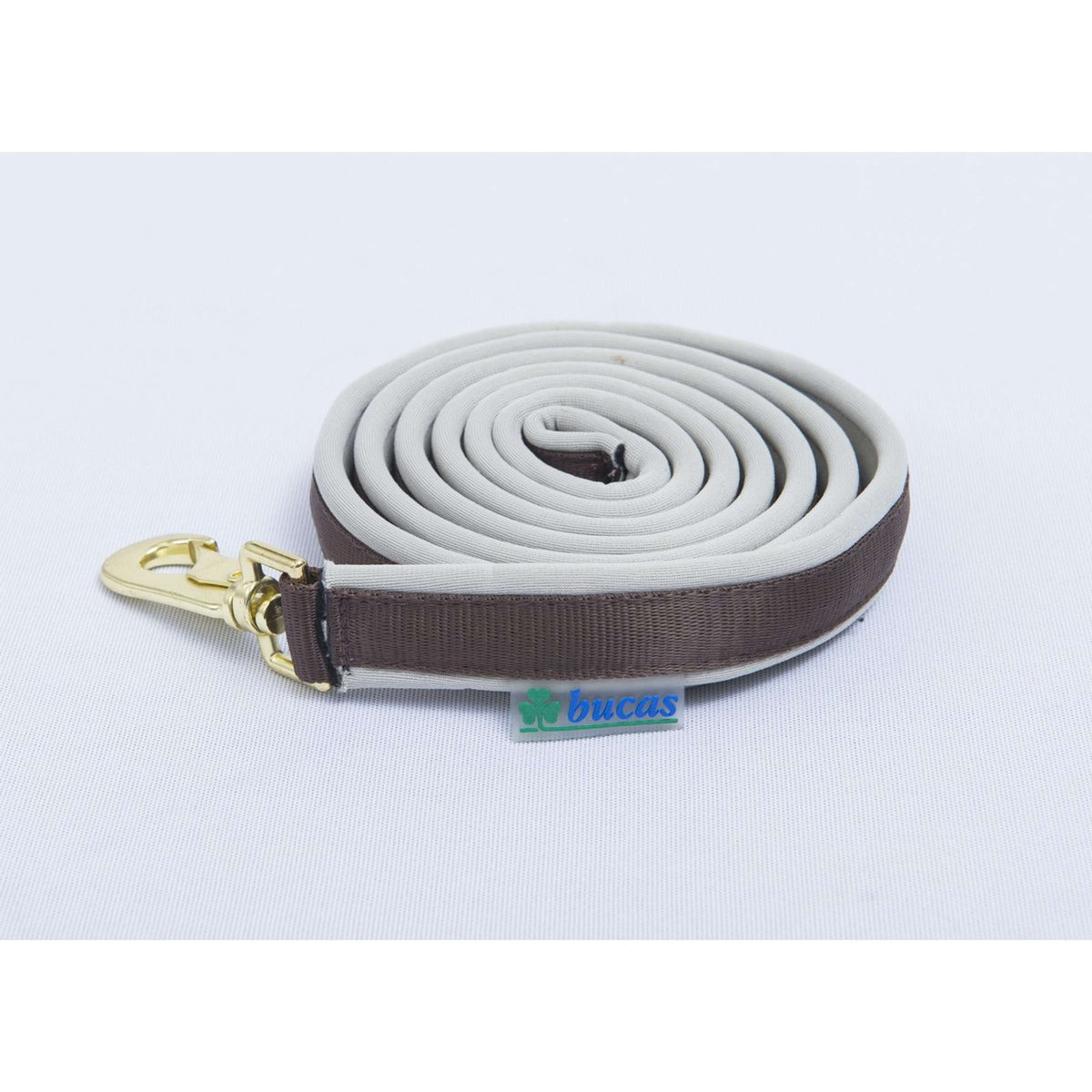 Bucas Lead Rein Dublin Padded Marrone