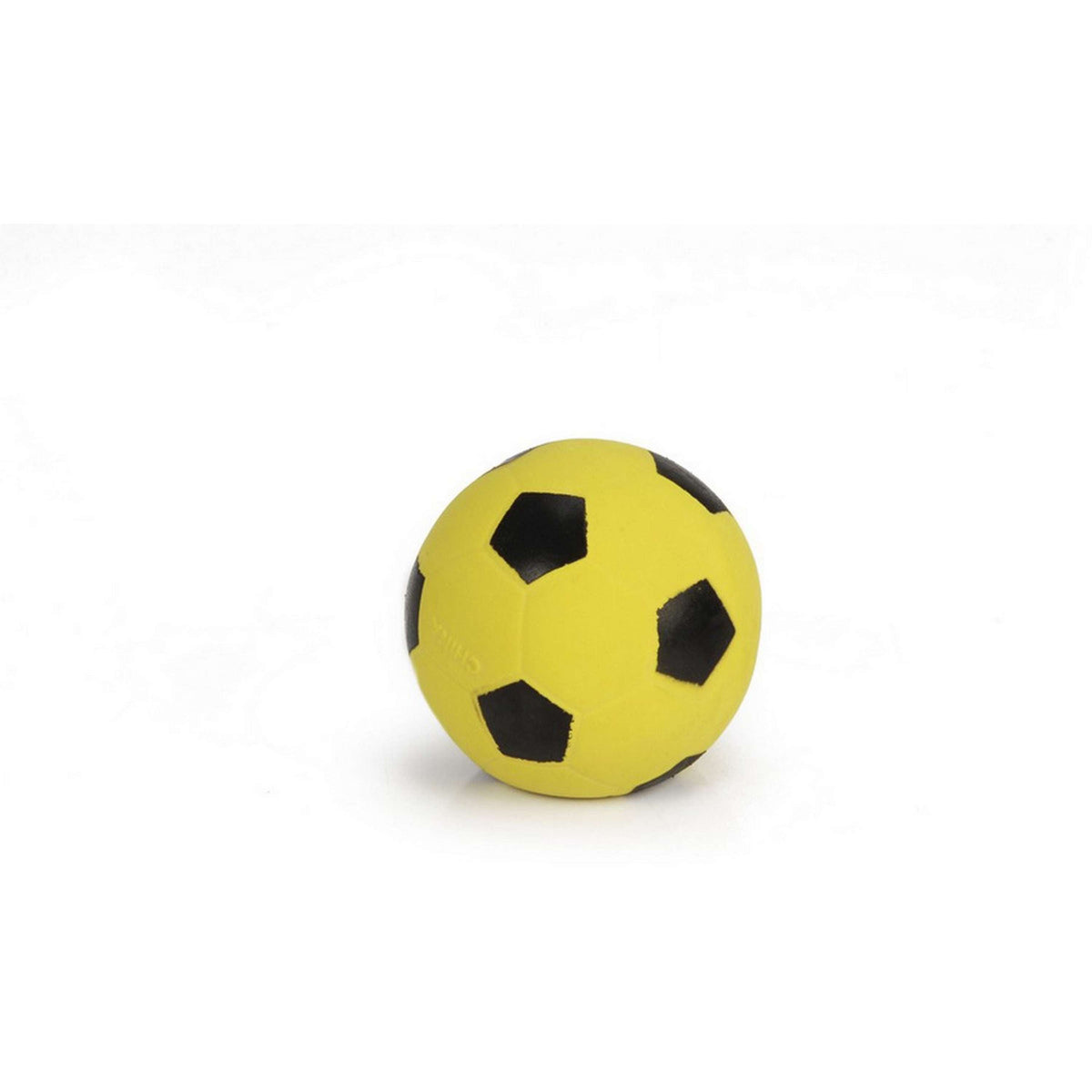 Beeztees Calcio Latex Nero/Giallo