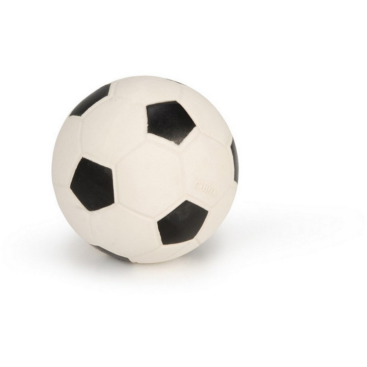 Beeztees Calcio Latex Nero/Bianco