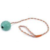 Beeztees Palla con Campanello e Corda Mint