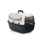 Beeztees Cesta da Viaggio Gipsy Large Crema Antracite