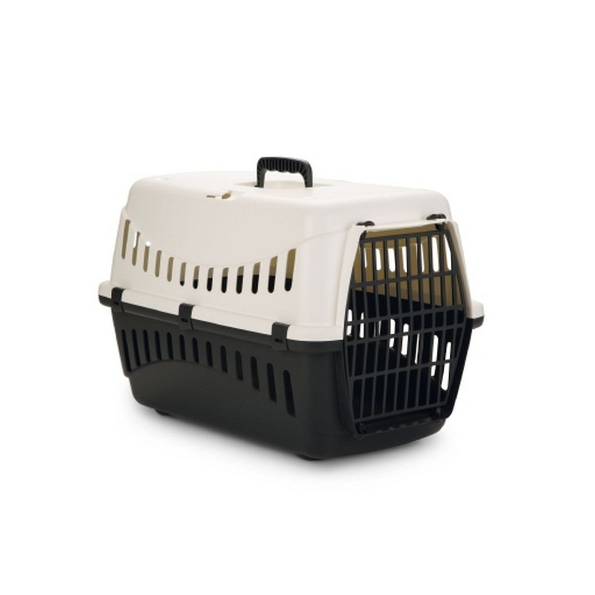 Beeztees Cesta da Viaggio Gipsy Large Crema Antracite