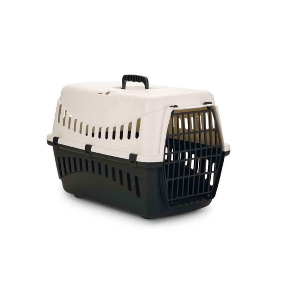 Beeztees Cesta da Viaggio Gipsy Large Crema Antracite