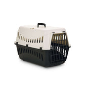 Beeztees Cesta da Viaggio Gipsy Large Crema Antracite