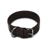 Beeztees Collare per Cane Vintage Marrone