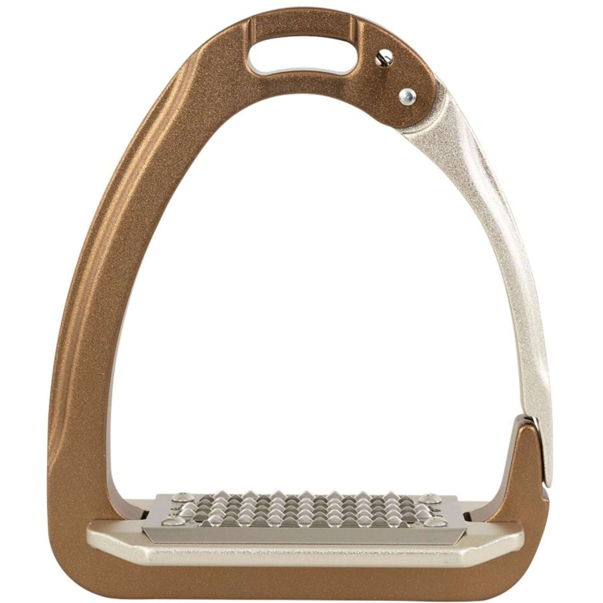 Acavallo Staffe Arena Alu Plus 2.0 Golden Brown