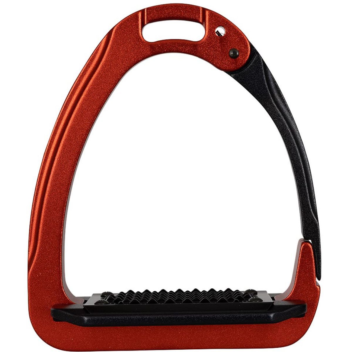 Acavallo Staffe Arena Alu Plus 2.0 Cremisi/Nero