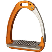 Acavallo Staffe Arena Alu Plus 2.0 Arancione/Nichel