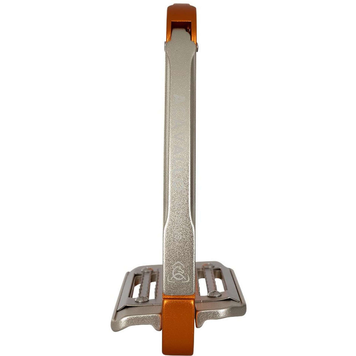 Acavallo Staffe Arena Alu Plus 2.0 Arancione/Nichel