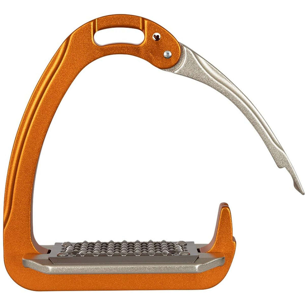 Acavallo Staffe Arena Alu Plus 2.0 Arancione/Nichel