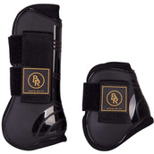 BR Set di Parastinchi e Paracolpi Pro Tech Pu Neoprene Nero
