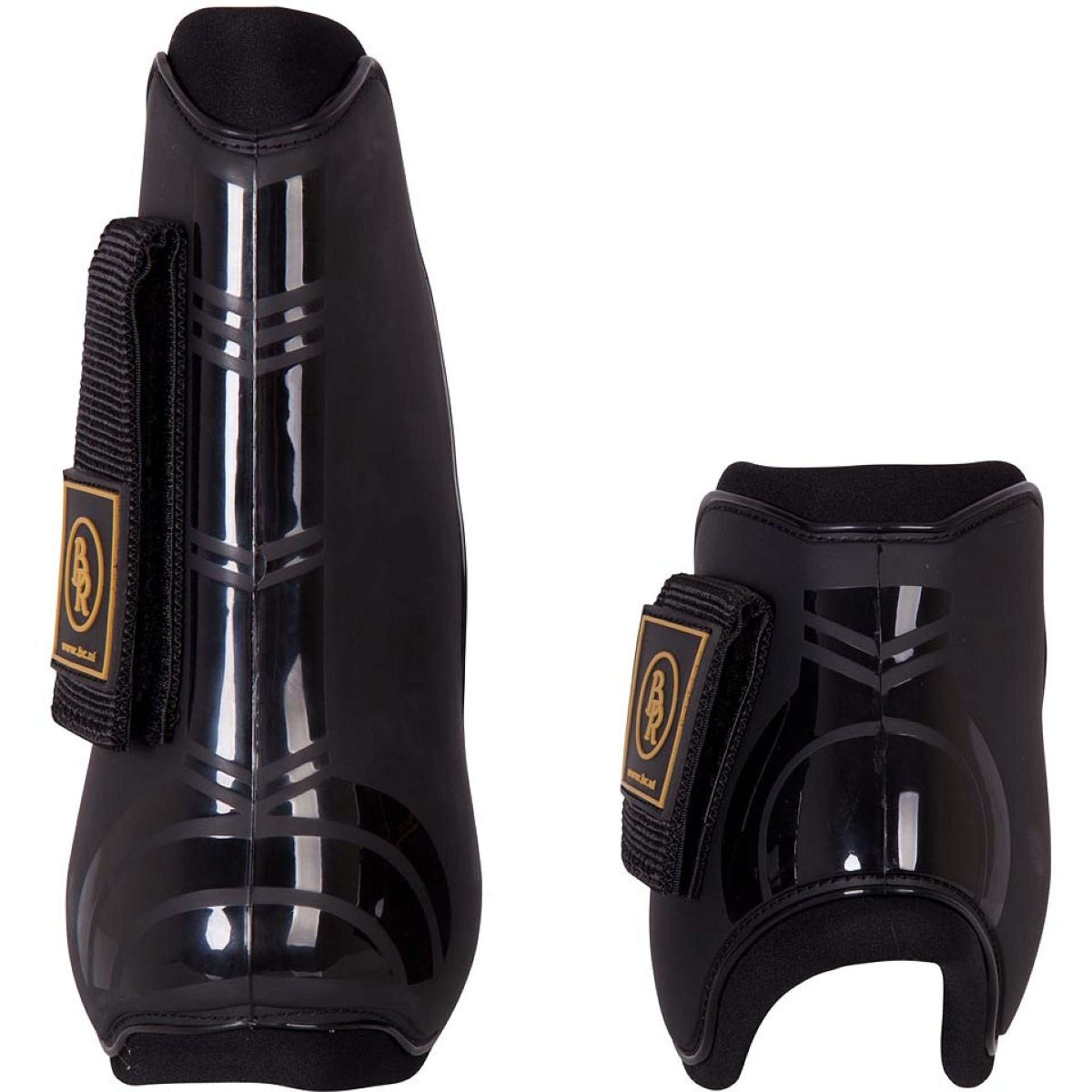 BR Set di Parastinchi e Paracolpi Pro Tech Pu Neoprene Nero