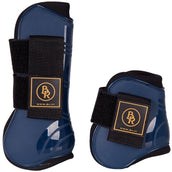 BR Set di Parastinchi e Paracolpi Pro Tech Pu Neoprene Blu