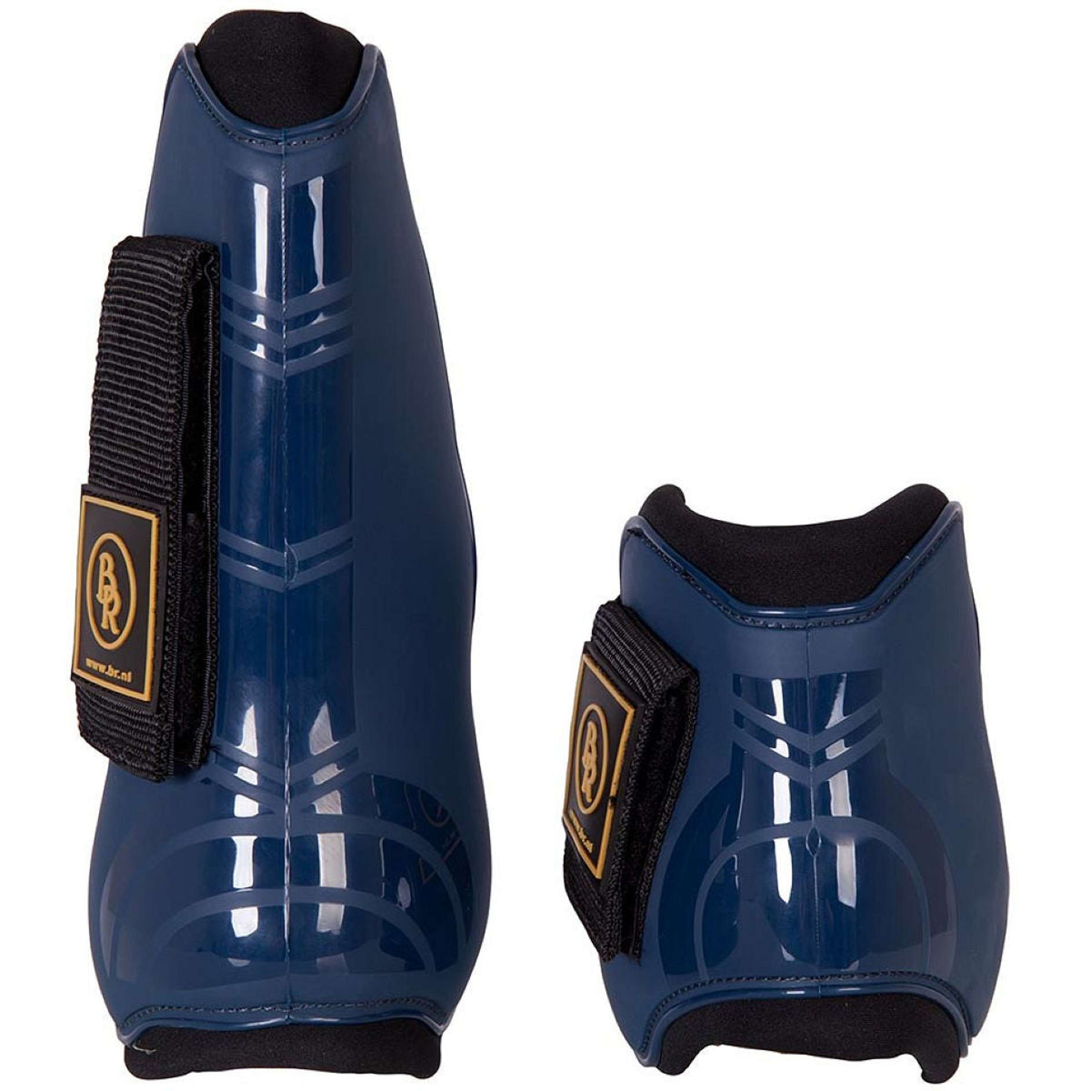 BR Set di Parastinchi e Paracolpi Pro Tech Pu Neoprene Blu