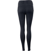 BR Leggings da Equitazione Mitzy Sedile in silicone Navy Paint