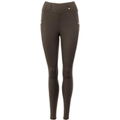 BR Leggings da Equitazione Mitzy Sedile in silicone Fossil
