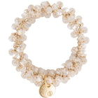 BR Elastico per Capelli Beads kit/2 White Crystal