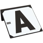 Stubbs Set Base Lettere di Maneggio Hook-On Nero