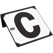 Stubbs Set Base Lettere di Maneggio Hook-On Nero