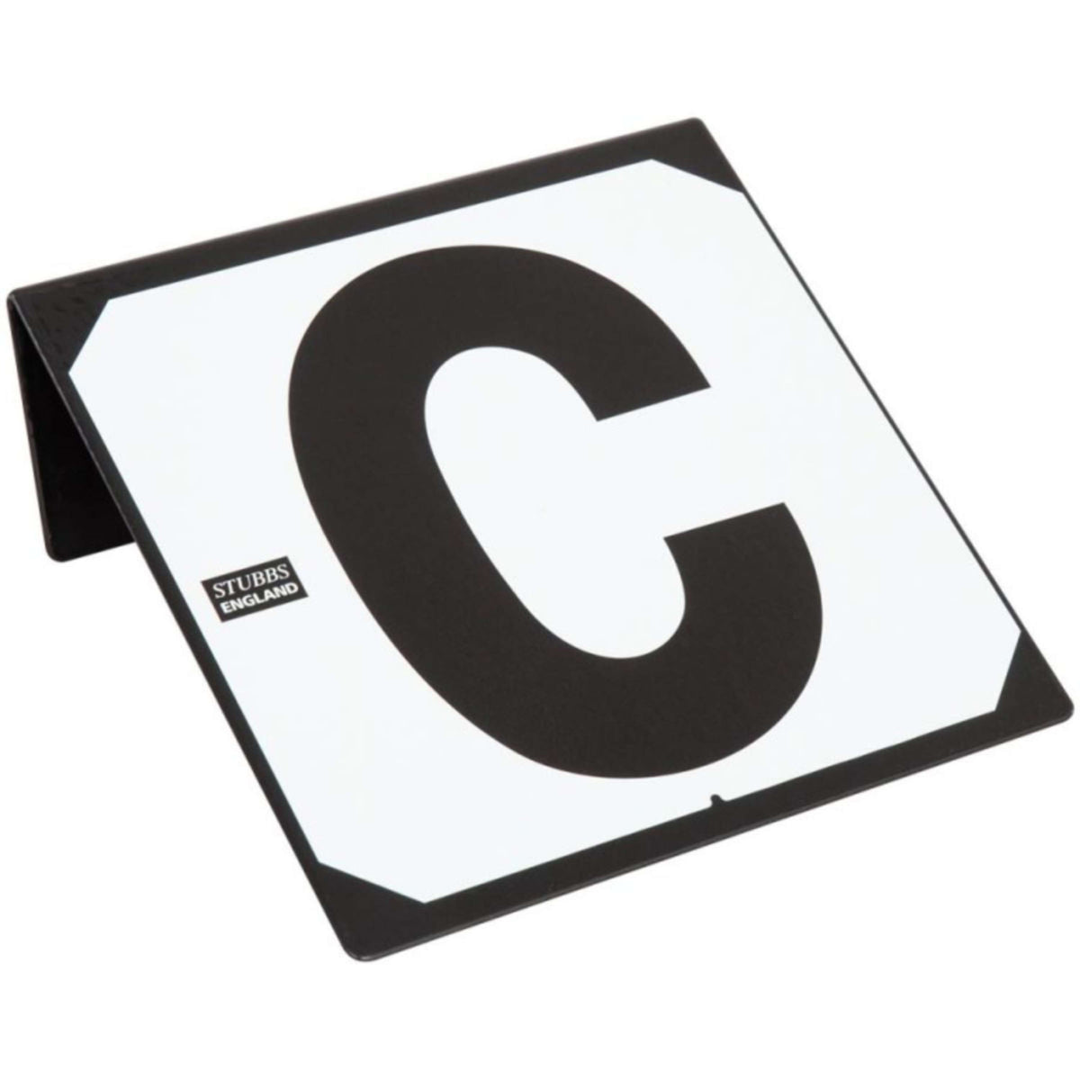 Stubbs Set Base Lettere di Maneggio Hook-On Nero