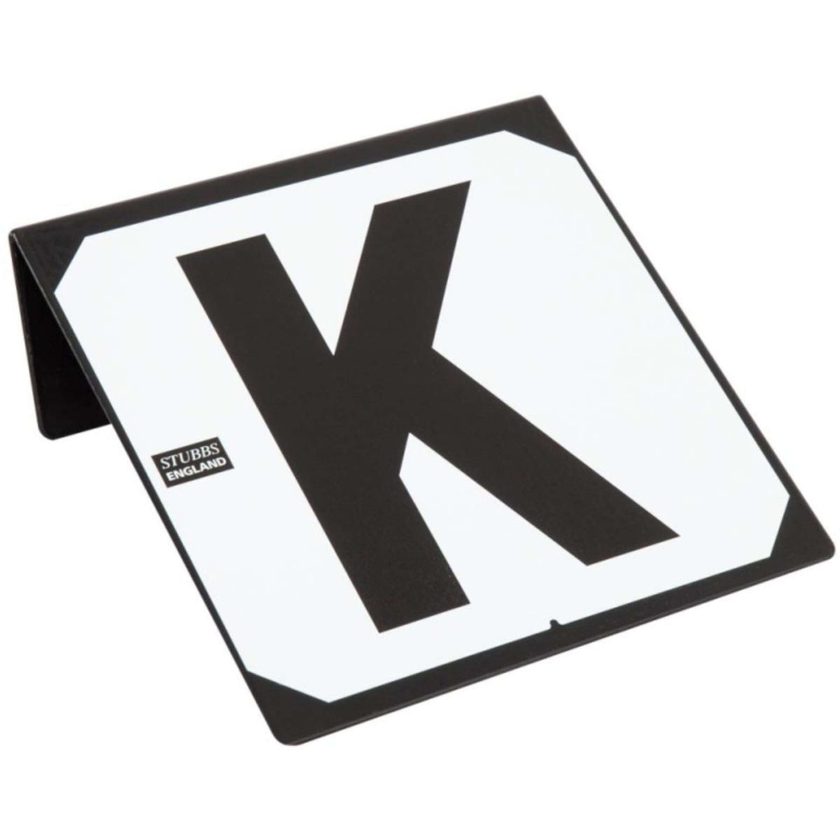 Stubbs Set Base Lettere di Maneggio Hook-On Nero