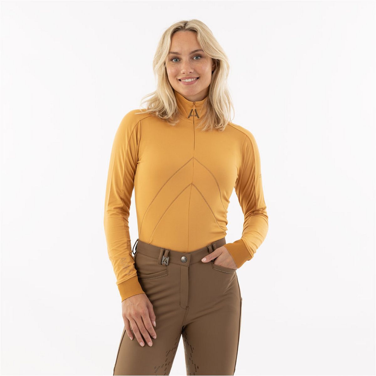 ANKY Shirt ATC242201 Maniche Lunghe Spruce Yellow