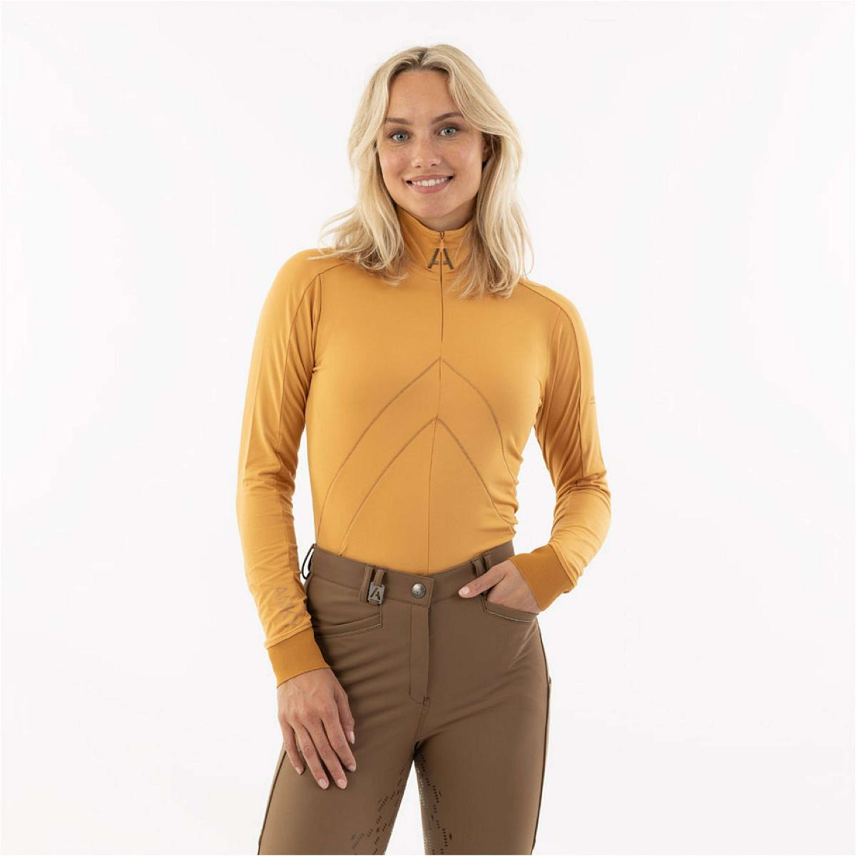 ANKY Shirt ATC242201 Maniche Lunghe Spruce Yellow
