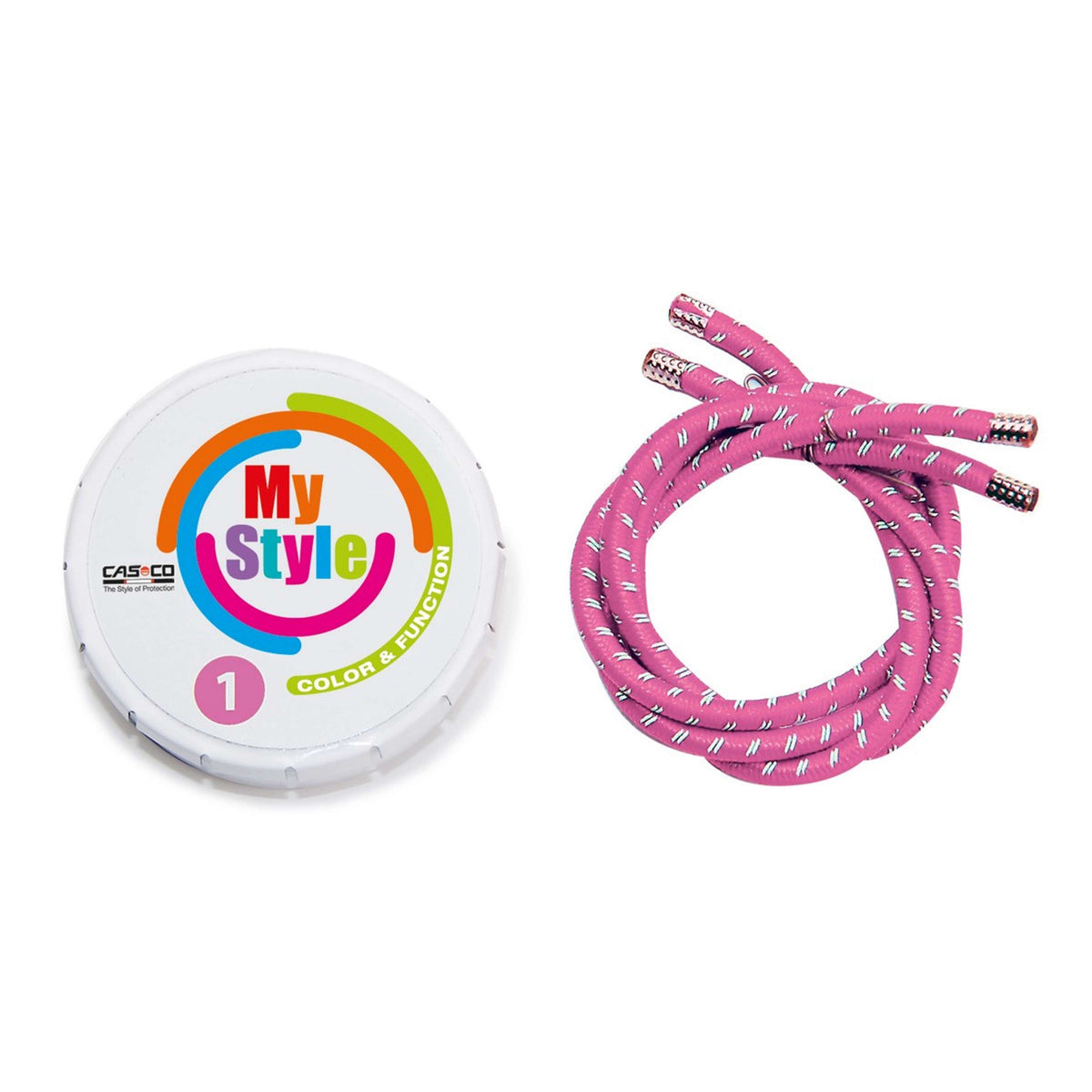 Casco Striscia di cristallo MyStyle Rosa riflettente