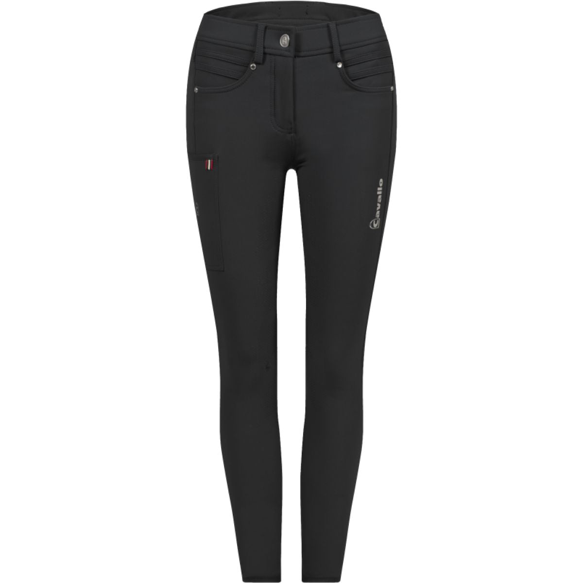 Cavallo Pantaloni da Equitazione CAROLE GRIP S Nero