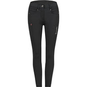 Cavallo Pantaloni da Equitazione CAROLE GRIP S Nero