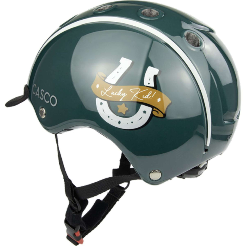 Casco Casco da Equitazione Nori Lucky Kid Smeraldo