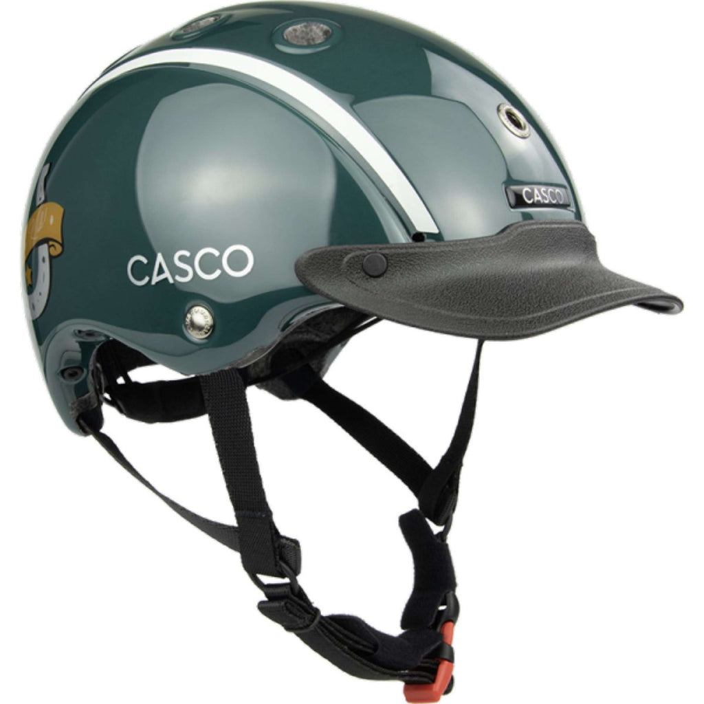 Casco Casco da Equitazione Nori Lucky Kid Smeraldo