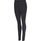 Catago Leggings da Equitazione Lova Nero