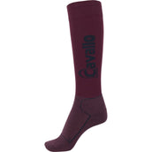 Cavallo Calzini Simo Vino rosso/blu scuro