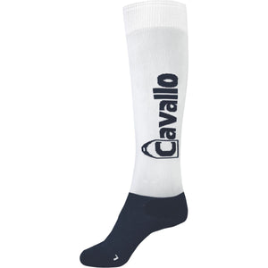 Cavallo Calzini SIMO C Bianco/Blu scuro
