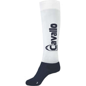 Cavallo Calzini SIMO C Bianco/Blu scuro