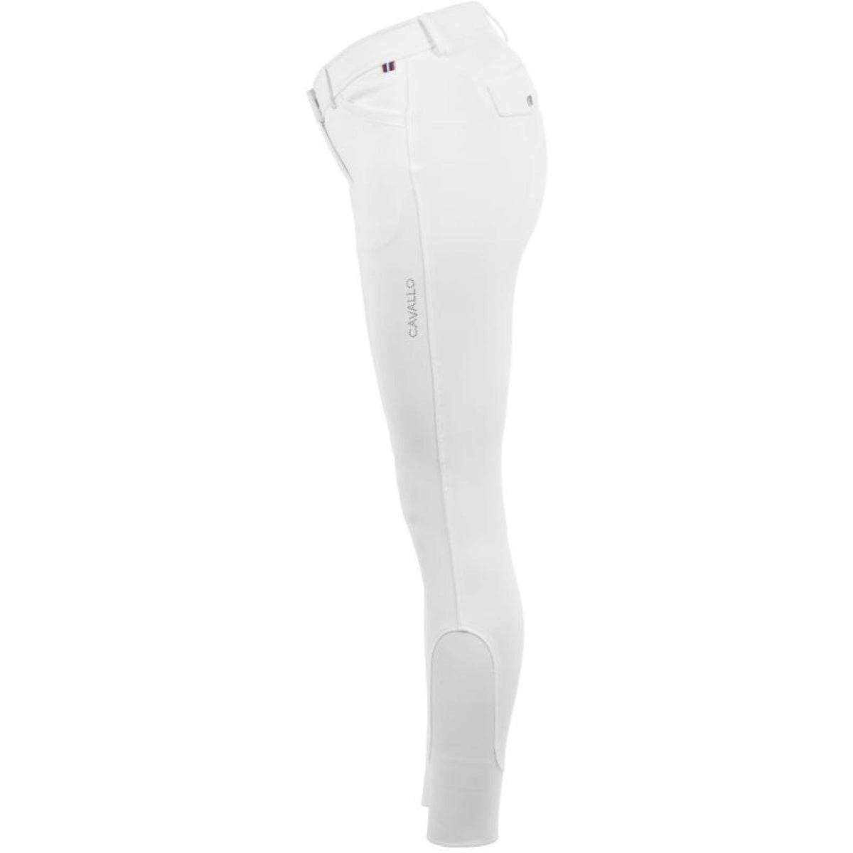 Cavallo Pantaloni da Equitazione Dristy Grip Mobile Bianco