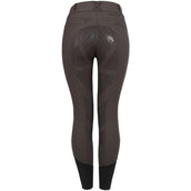 Cavallo Pantaloni da Equitazione Cavalcalsi Full Grip Espresso