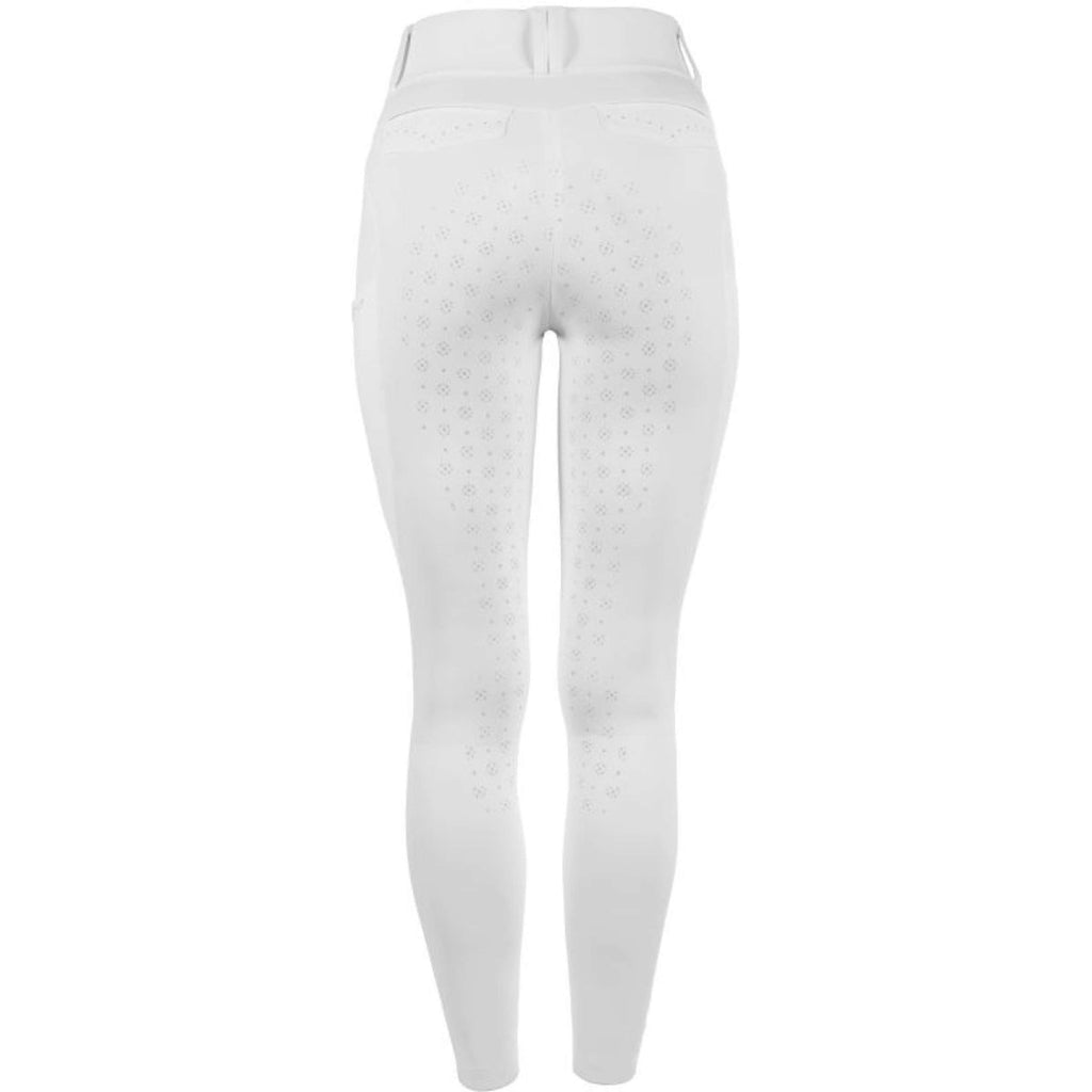 Cavallo Leggings da Equitazione CavalCandera Grip Mobile Bianco