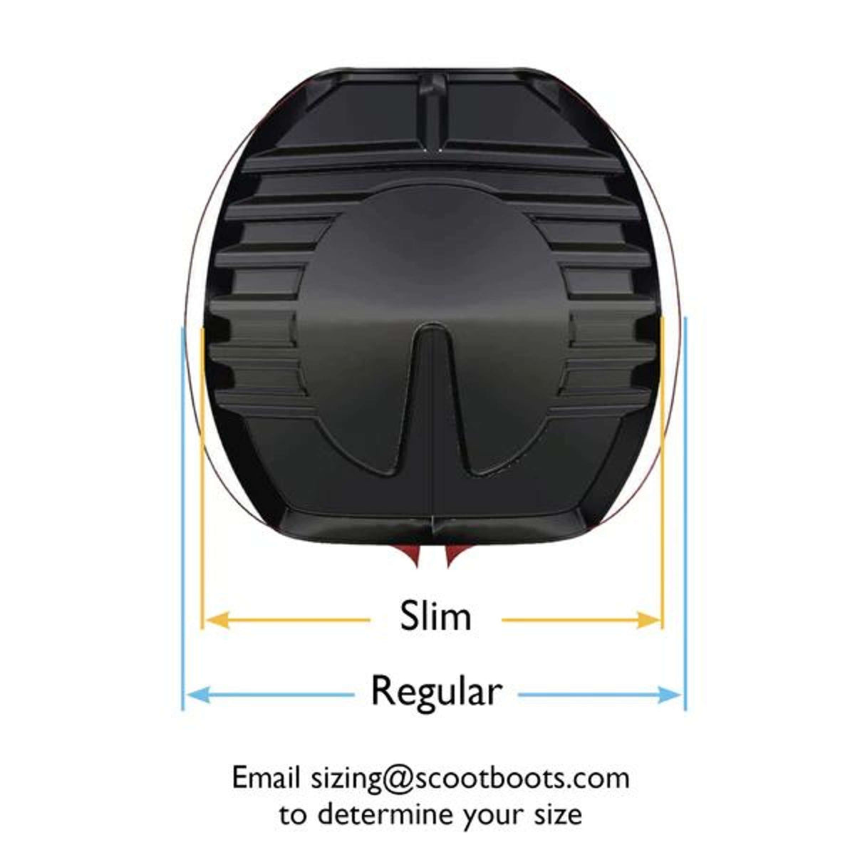 Scoot Boot Ferratura Slim Single Nero