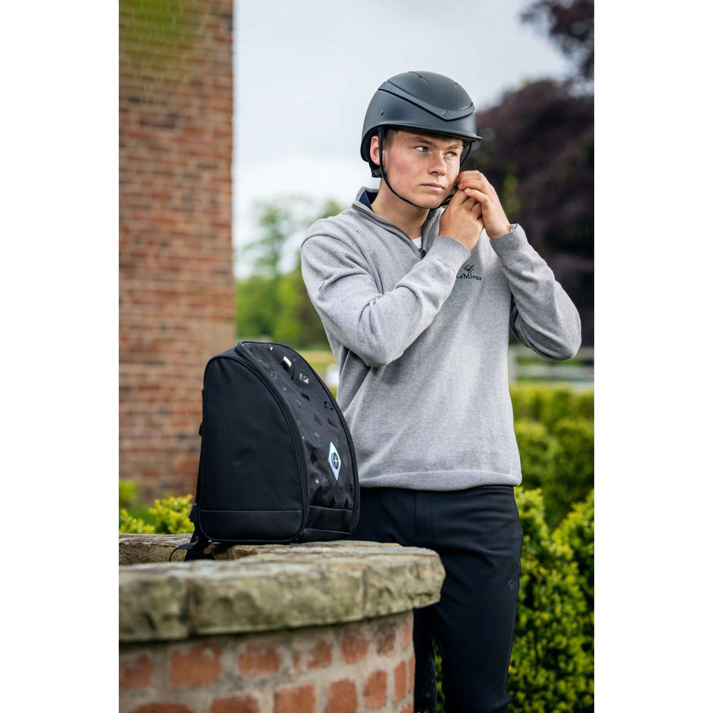 Charles Owen Borsa per Casco Convertible Nero