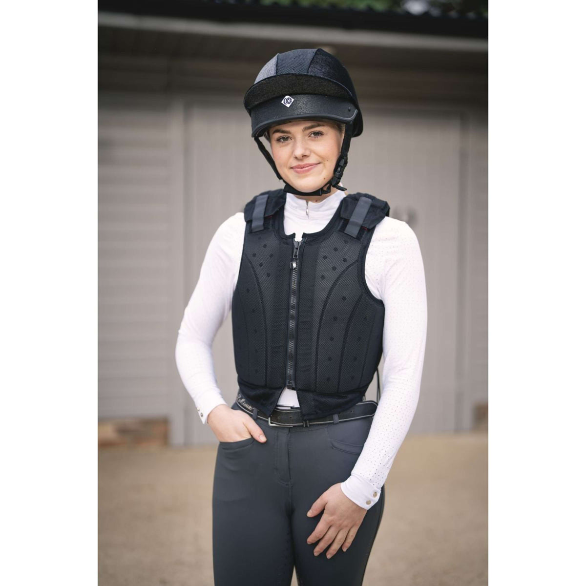 Charles Owen Corpetto di protezione Nero