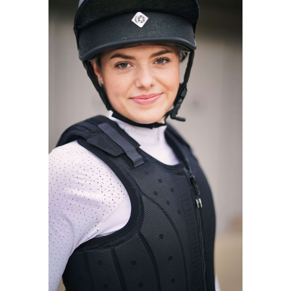 Charles Owen Corpetto di protezione Nero