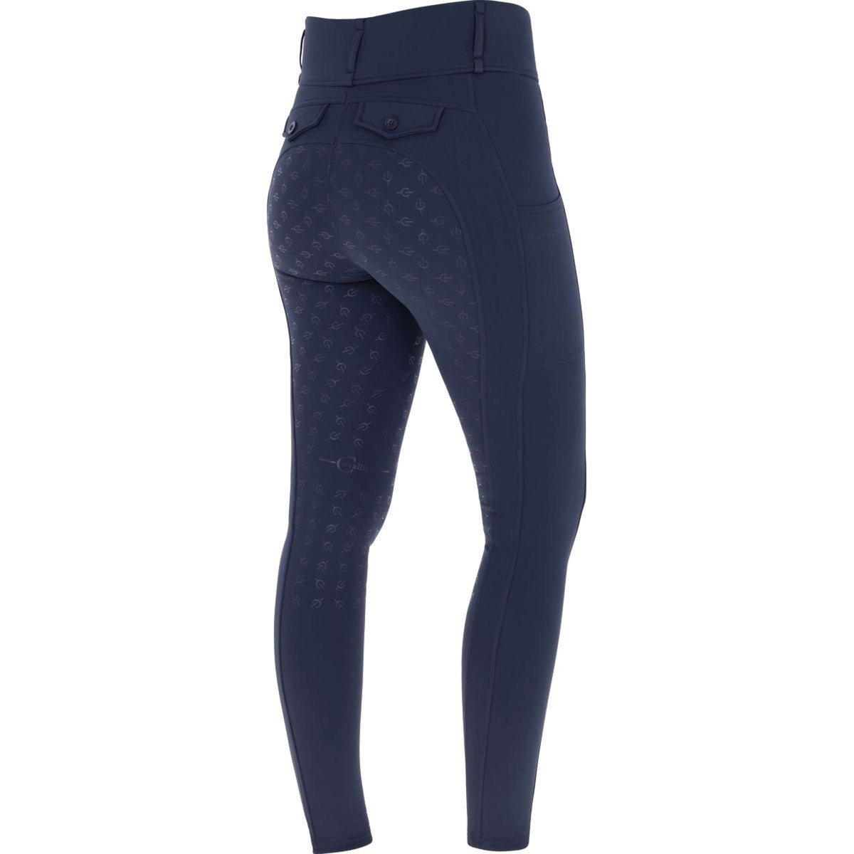 Covalliero Leggings da Equitazione AW24 Full Grip Dark Navy