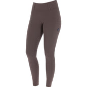 Covalliero Leggings da Equitazione AW24 Full Grip Caffè