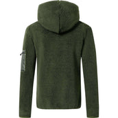 Covalliero Felpa con cappuccio e zip AW24 Bambini Opal Green