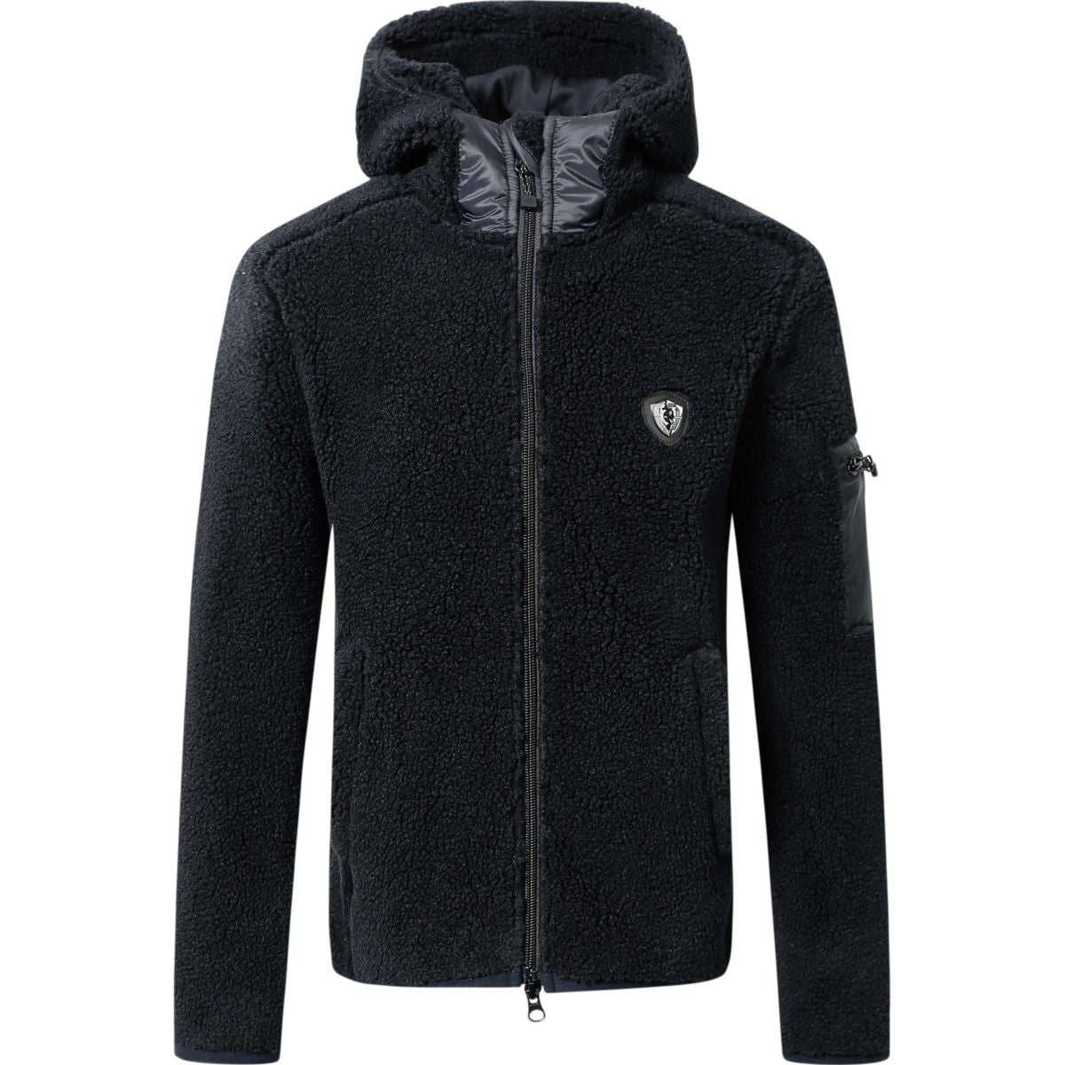 Covalliero Felpa con cappuccio e zip AW24 Bambini Dark Navy