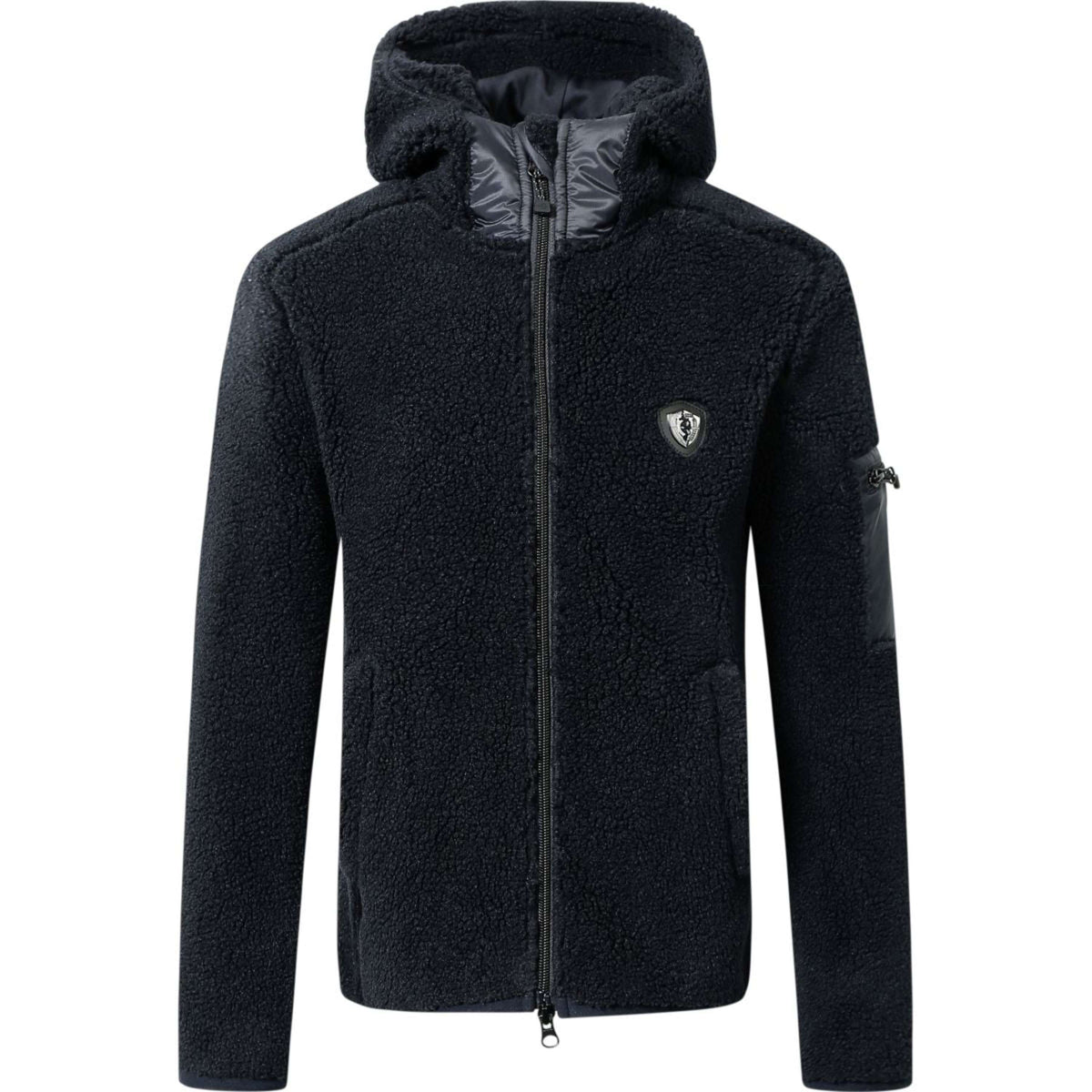 Covalliero Felpa con cappuccio e zip AW24 Bambini Dark Navy