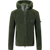Covalliero Felpa con cappuccio e zip AW24 Bambini Opal Green